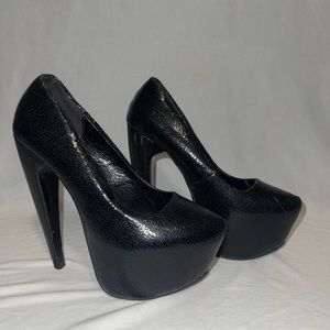 Charlotte Russe Heels Black 6